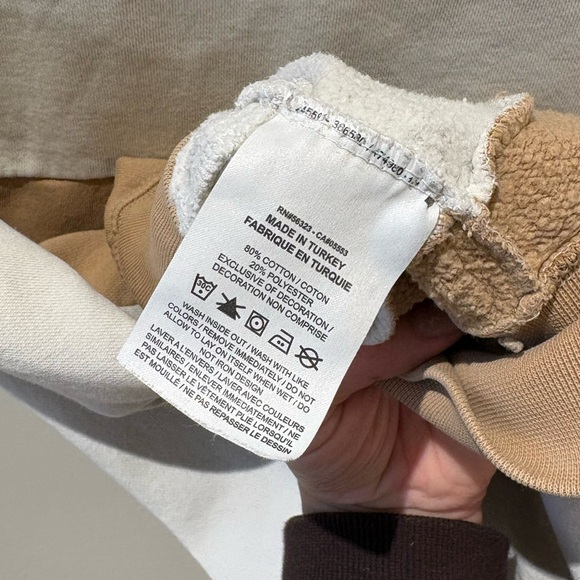 NIKE | dual colour cropped oversized crew size small - Picture 6 of 11